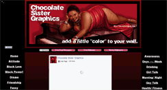 Desktop Screenshot of chocolatesistergraphics.com